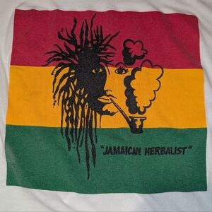 Jamaican Herbalist Vintage 80s Single Stitch Men's L Ladies Xl